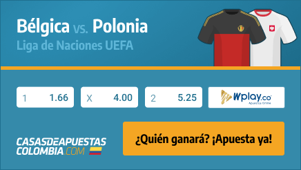 Apuestas Pronósticos Bélgica vs. Polonia | Liga de Naciones UEFA 08/06/2022