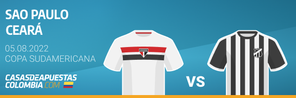 Pronósticos de apuestas São Paulo vs. Ceará de los cuartos de final de la Copa Sudamericana - 05-08-2022