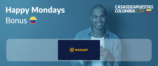 Bonus Happy Mondays de Mozzartbet Colombia - Conoce esta promoción