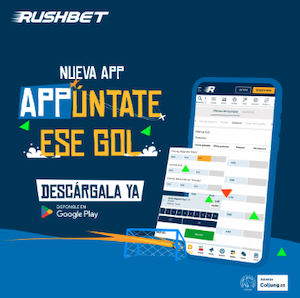 Descargar App Rushbet Android e IOS