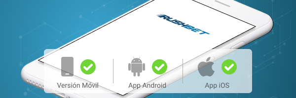 Rushbet App para Android e iOS