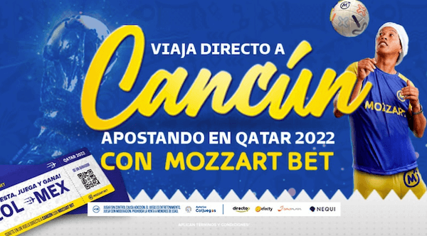 Promoción Mozzart Mundial Qatar - Viaja a Cancún