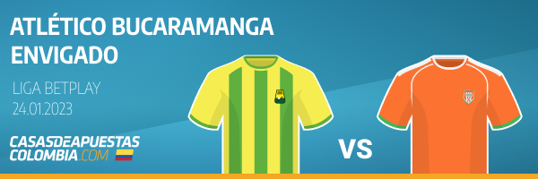 Pronósticos de apuestas para el partido inaugural de la Primera A 2023 entre el Bucaramanga y el Envigado