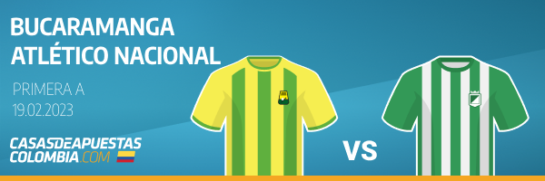 Pronósticos para el Bucaramanga vs. Atlético Nacional de la Primera A de Colombia - Cuotas Yajuego