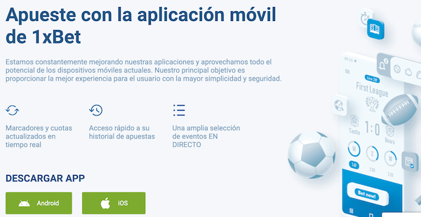 como descargar 1xBet