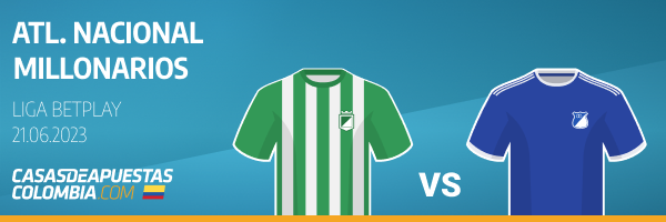 atletico nacional vs millonarios pronostico