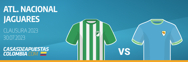 atletico nacional vs jaguares pronostico