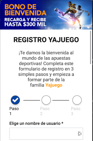 yajuego registro