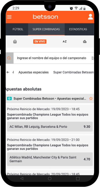 aplicaciones de apuestas deportivas