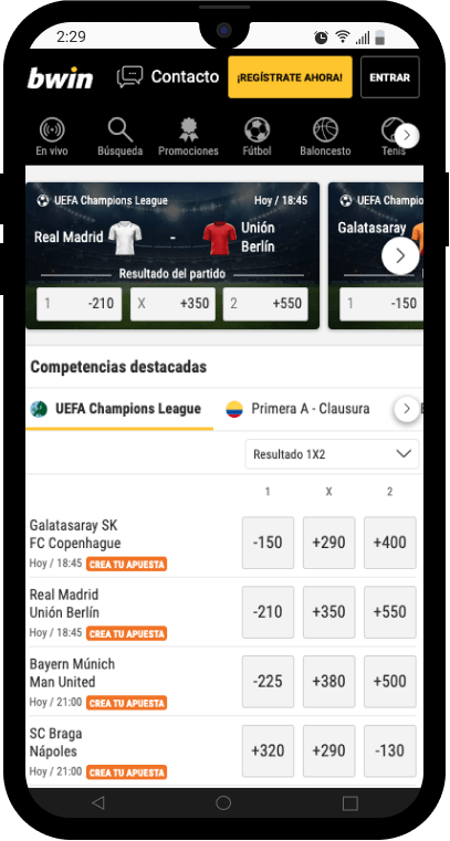 bwin opiniones