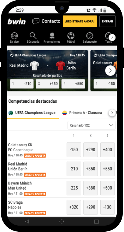 mejor app apuestas deportivas colombia