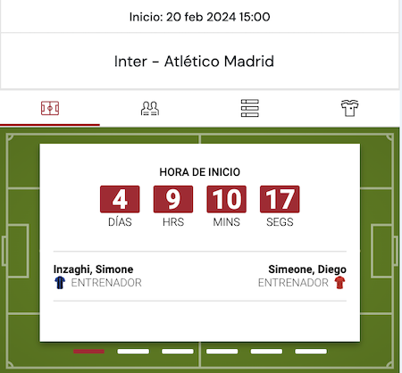 pronostico inter milan vs atletico de madrid en rushbet