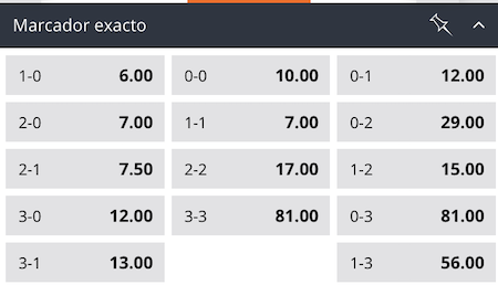 cuotas y resultados entre america de cali vs atletico bucaramanga