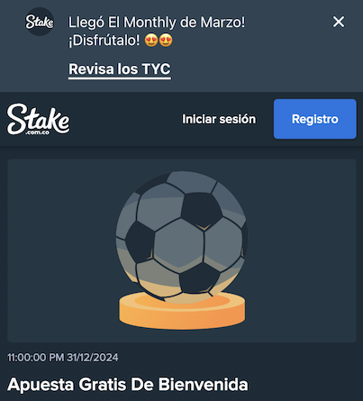 apuesta gratis stake