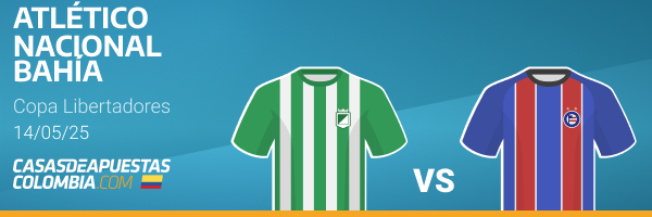 atletico nacional vs bahia: pronostico y apuestas.