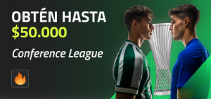 promocion de freebets de luckia para la conference league.