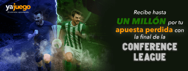 promocion de yajuego para el betis vs chelsea de conference.