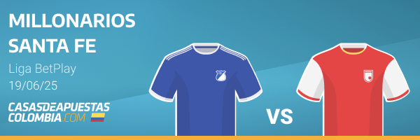 millonarios vs santa fe: pronostico y apuestas.