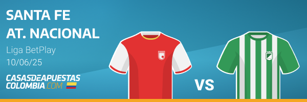 santa fe vs atletico nacional: pronostico y apuestas.